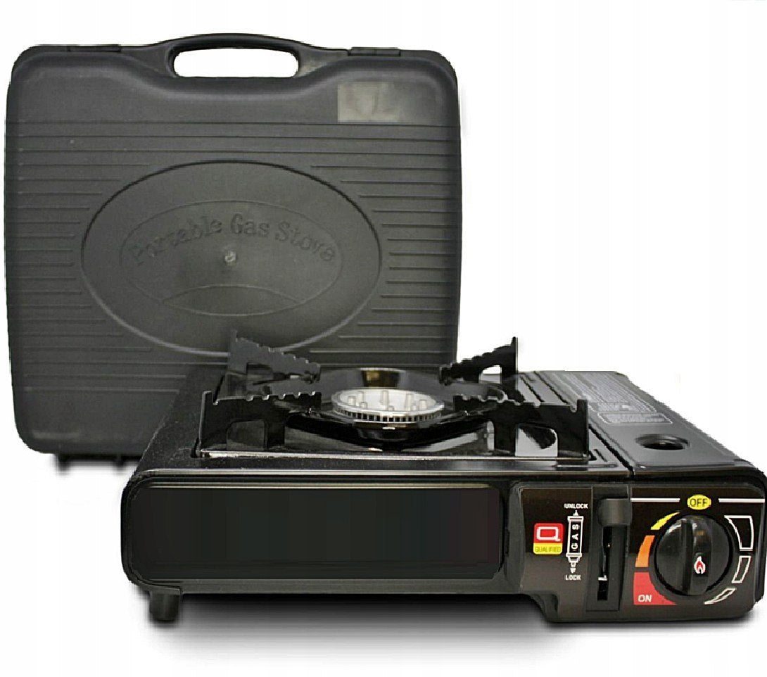 Kuchenka turystyczna gazowa 2w1 z walizką