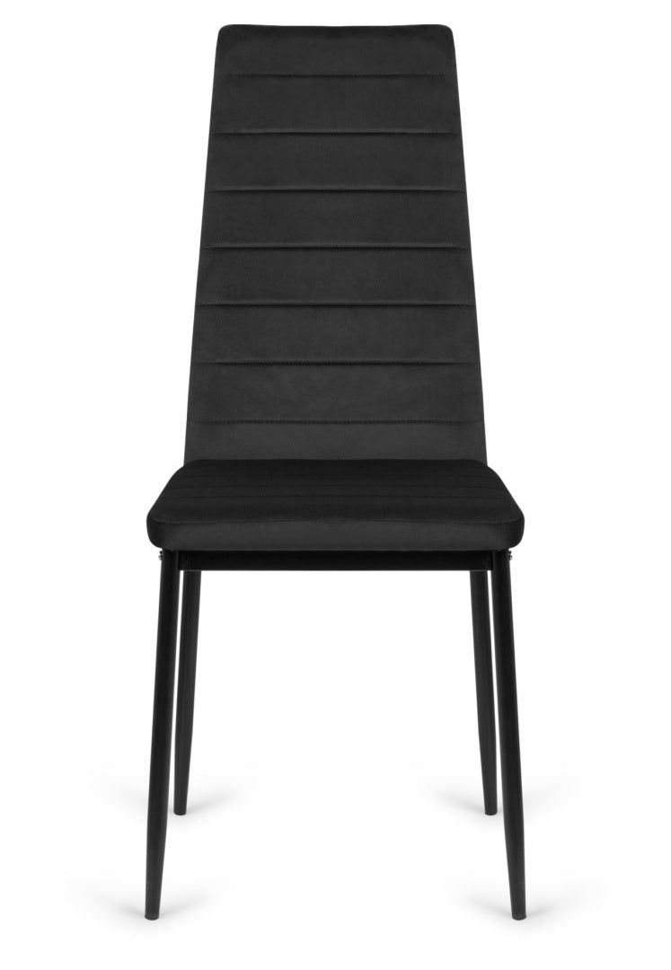 VALVA – nowoczesne krzesło tapicerowane zestaw 4 sztuki