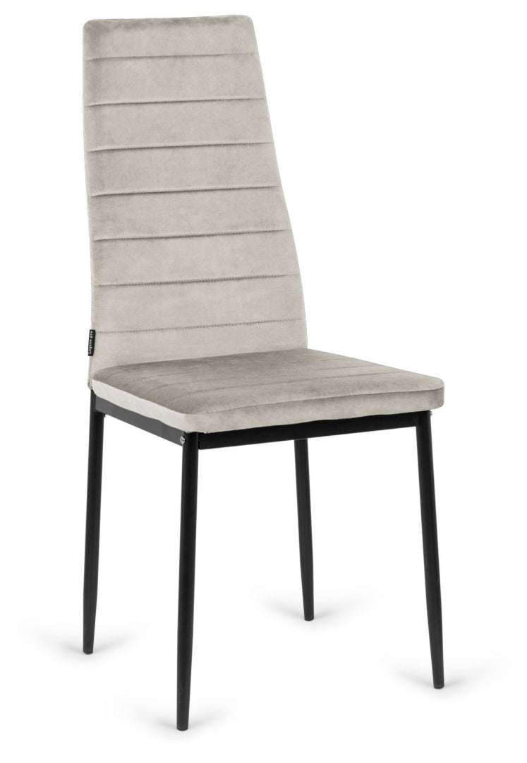 VALVA – nowoczesne krzesło tapicerowane zestaw 4 sztuki