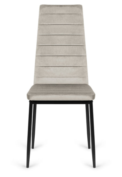 VALVA – nowoczesne krzesło tapicerowane zestaw 4 sztuki