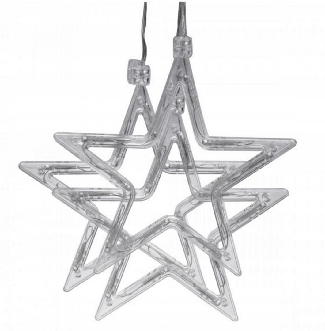 Kurtyna świetlna LED – girlanda księżyce i gwiazdy