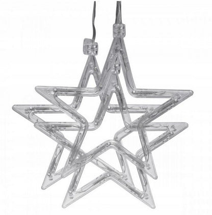 Kurtyna świetlna LED – girlanda księżyce i gwiazdy