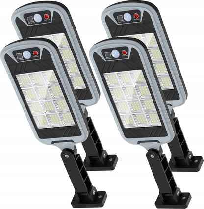 Lampa solarna 400W z czujnikiem zmierzchu i ruchu oraz pilotem