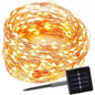 Girlanda solarna 300 led – dekoracyjne oświetlenie ogrodowe i wnętrz