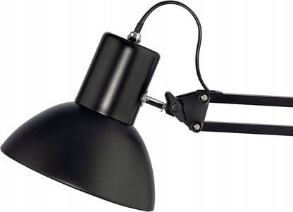 Klasyczna lampka biurkowa kreślarska z uchwytem na biurko