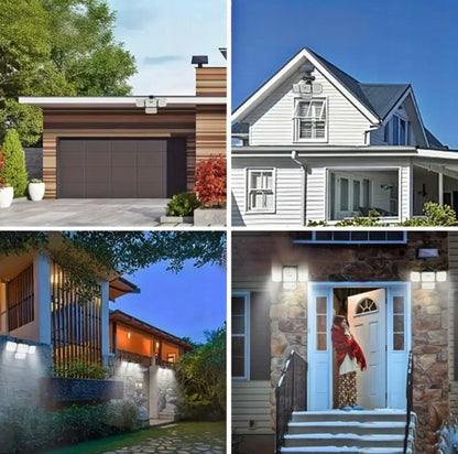 Lampa solarna LED 4w1 z czujnikiem ruchu, zmierzchu i pilotem