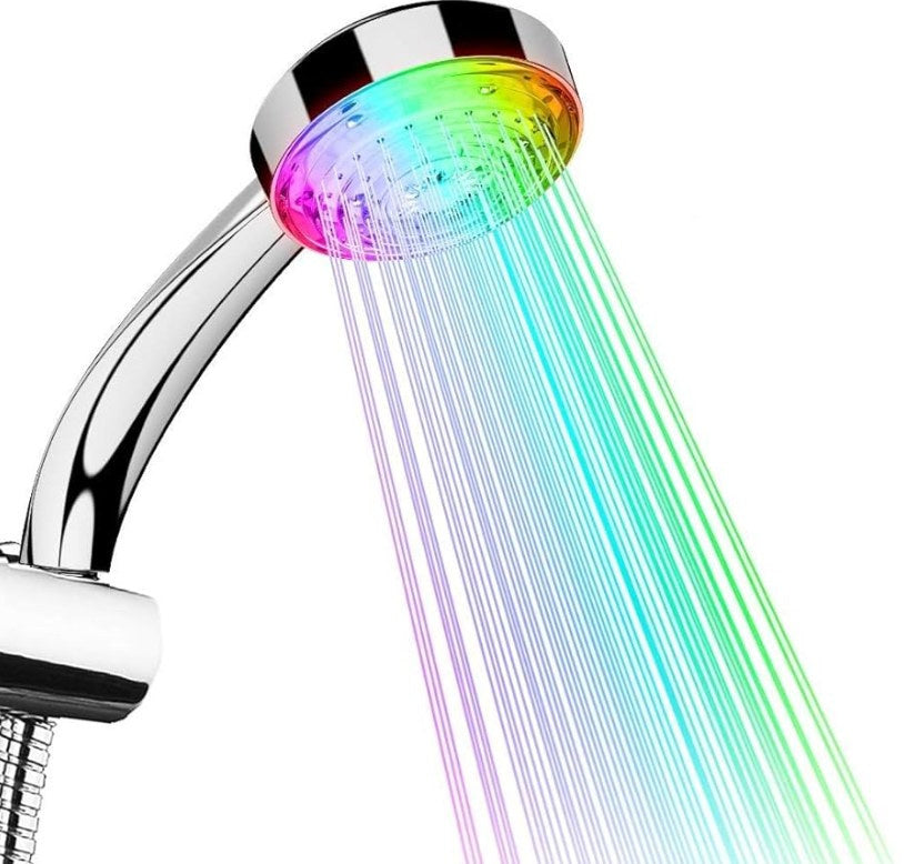 Słuchawka prysznicowa LED multikolor