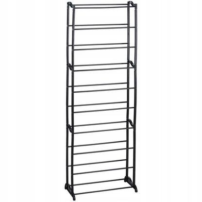 Półka na buty metalowa – regał stojak na obuwie 30 par