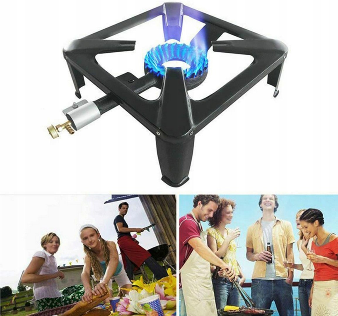 Taboret gazowy żeliwny 7,5 kW