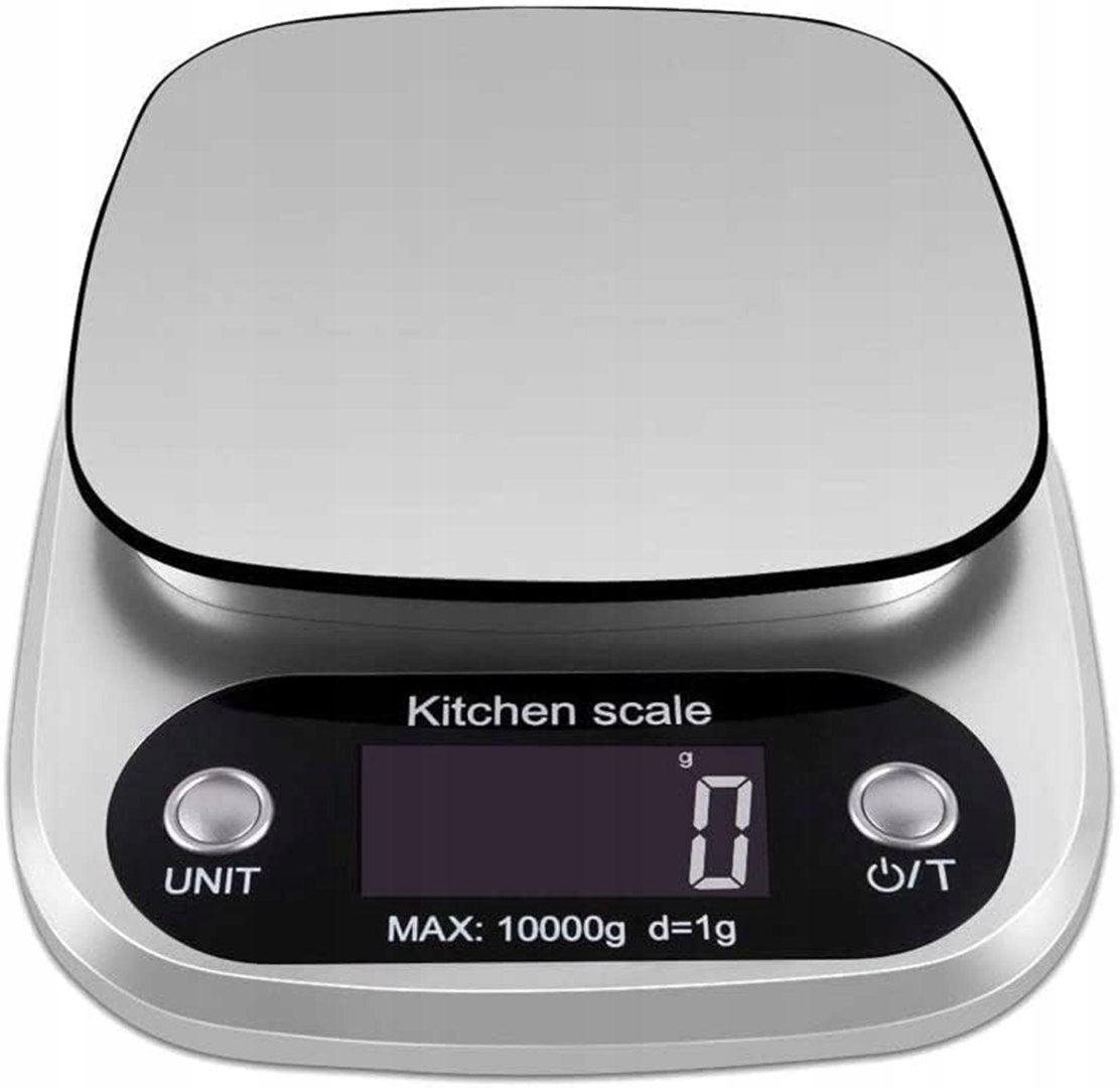 Precyzyjna waga kuchenna jubilerska 5000 g / 0,1 g z wyświetlaczem LCD