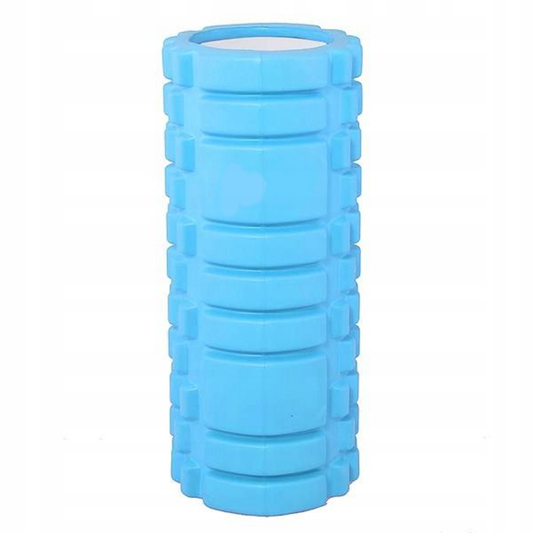 Wałek do masażu fitness ćwiczeń jogi roller masażer pleców ud nóg karku 30x10 cm
