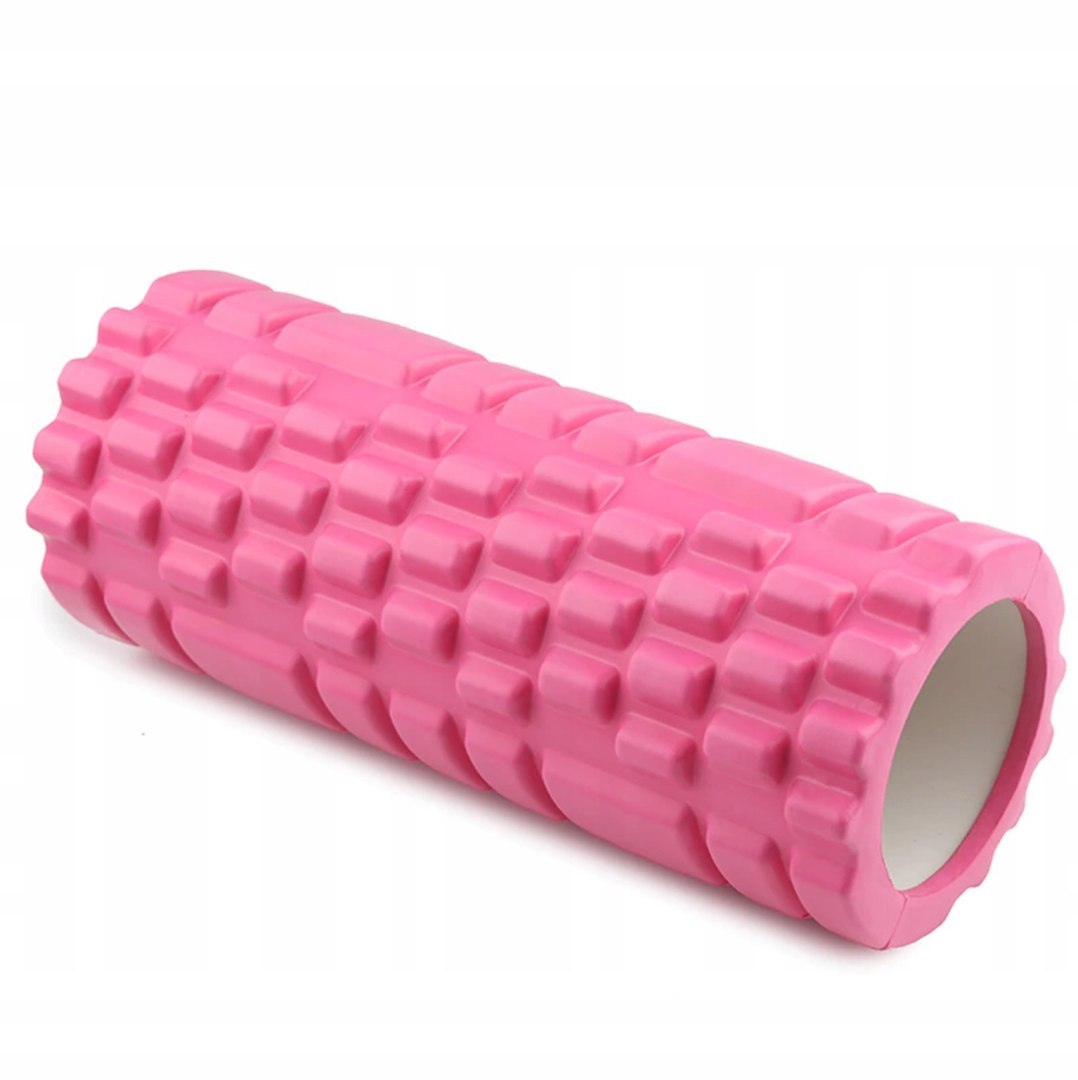 Wałek do masażu fitness ćwiczeń jogi roller masażer pleców ud nóg karku 30x10 cm