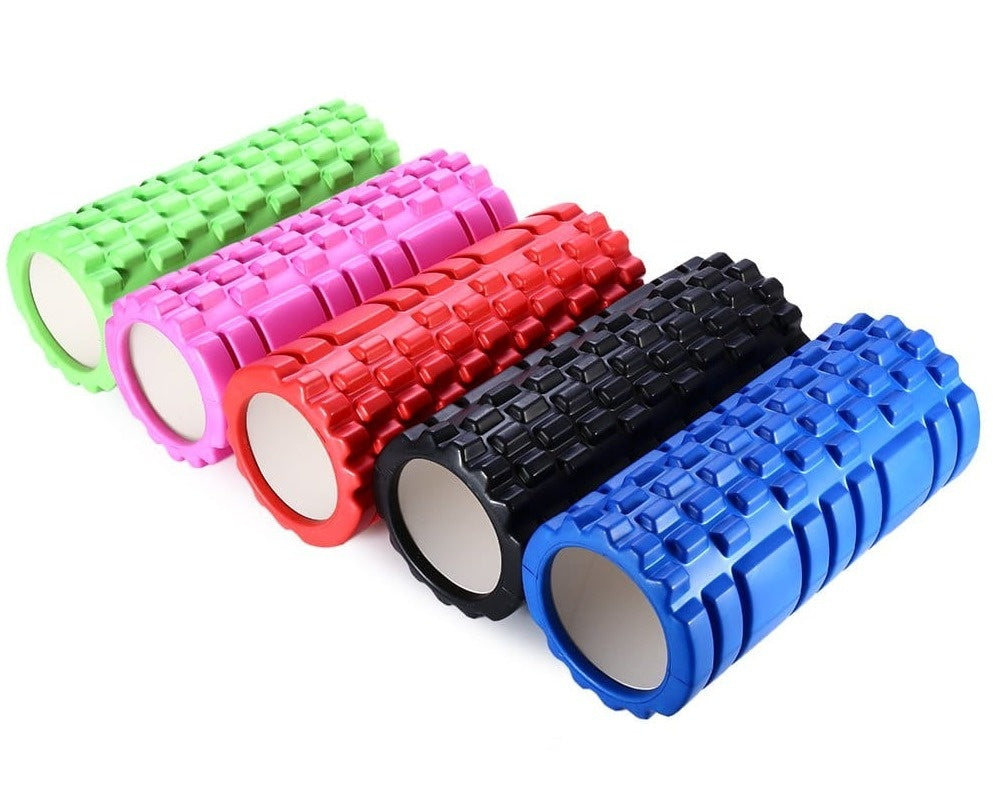 Wałek do masażu fitness ćwiczeń jogi roller masażer pleców ud nóg karku 30x10 cm