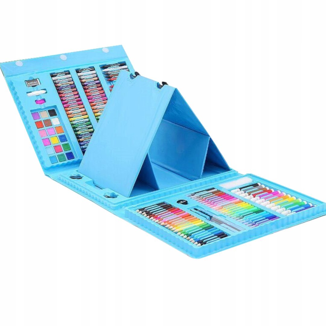 Zestaw do malowania dla dzieci w walizce – 208 elementów