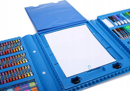 Zestaw do malowania dla dzieci w walizce – 208 elementów